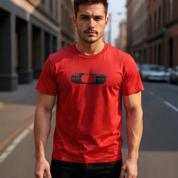 Vintage Oakley Square Logo Tee - Picture 1 of 6